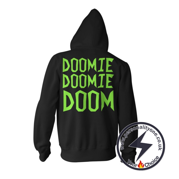 Invader Zim Zombie GIR Zip Up Hoodie Jacket